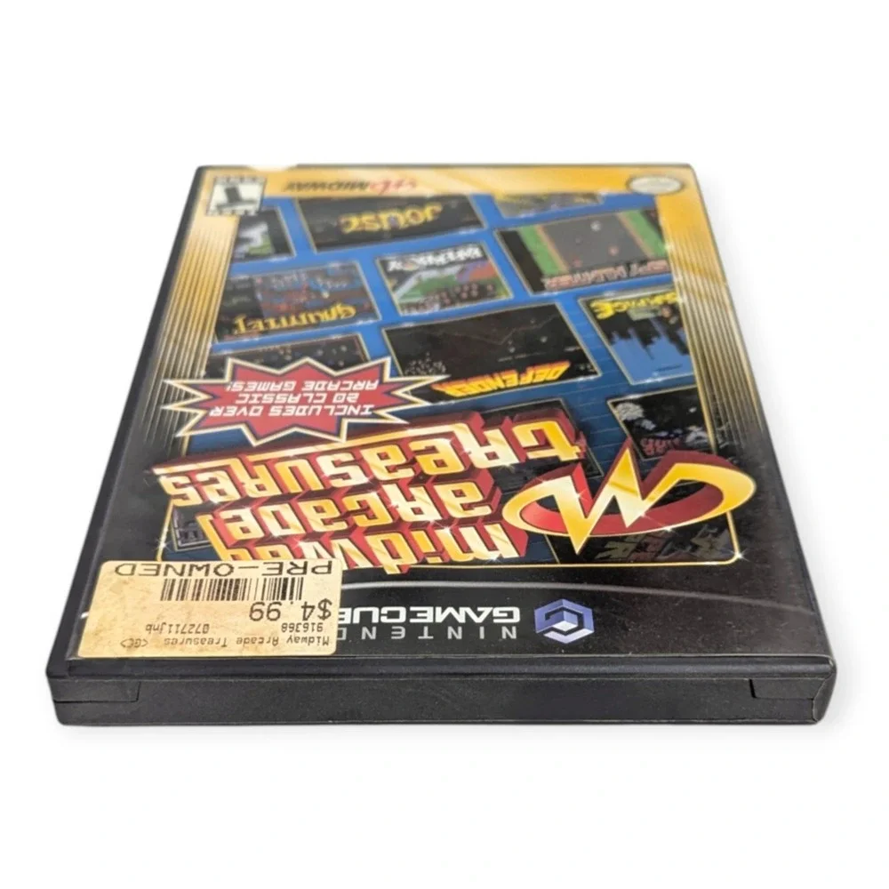 Midway Arcade Treasures Nintendo GameCube CIB 20 Classic Games 2003